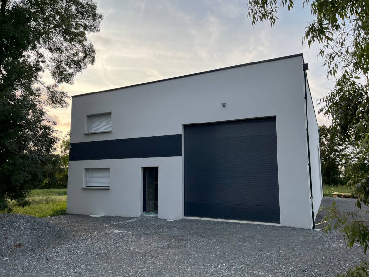 BOUTIN Maçonnerie - Construction d'un bâtiment pour une entreprise artisanale à Saint Lumine de Coutais